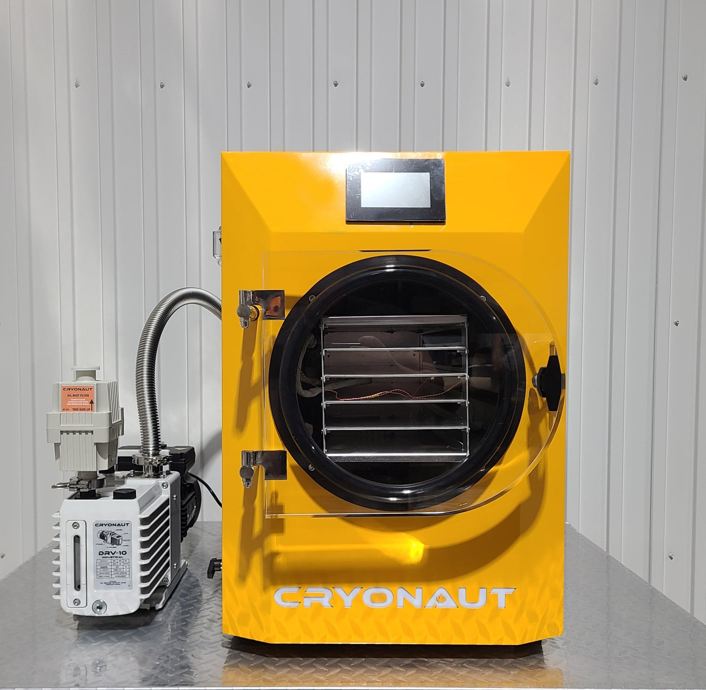 Cryonaut Alpha - Freeze Dryer (DRV10 Industrial Pump)