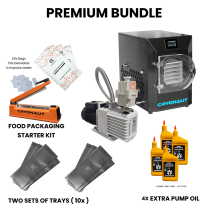 Cryonaut ALPHA Freeze Dryer (Black)