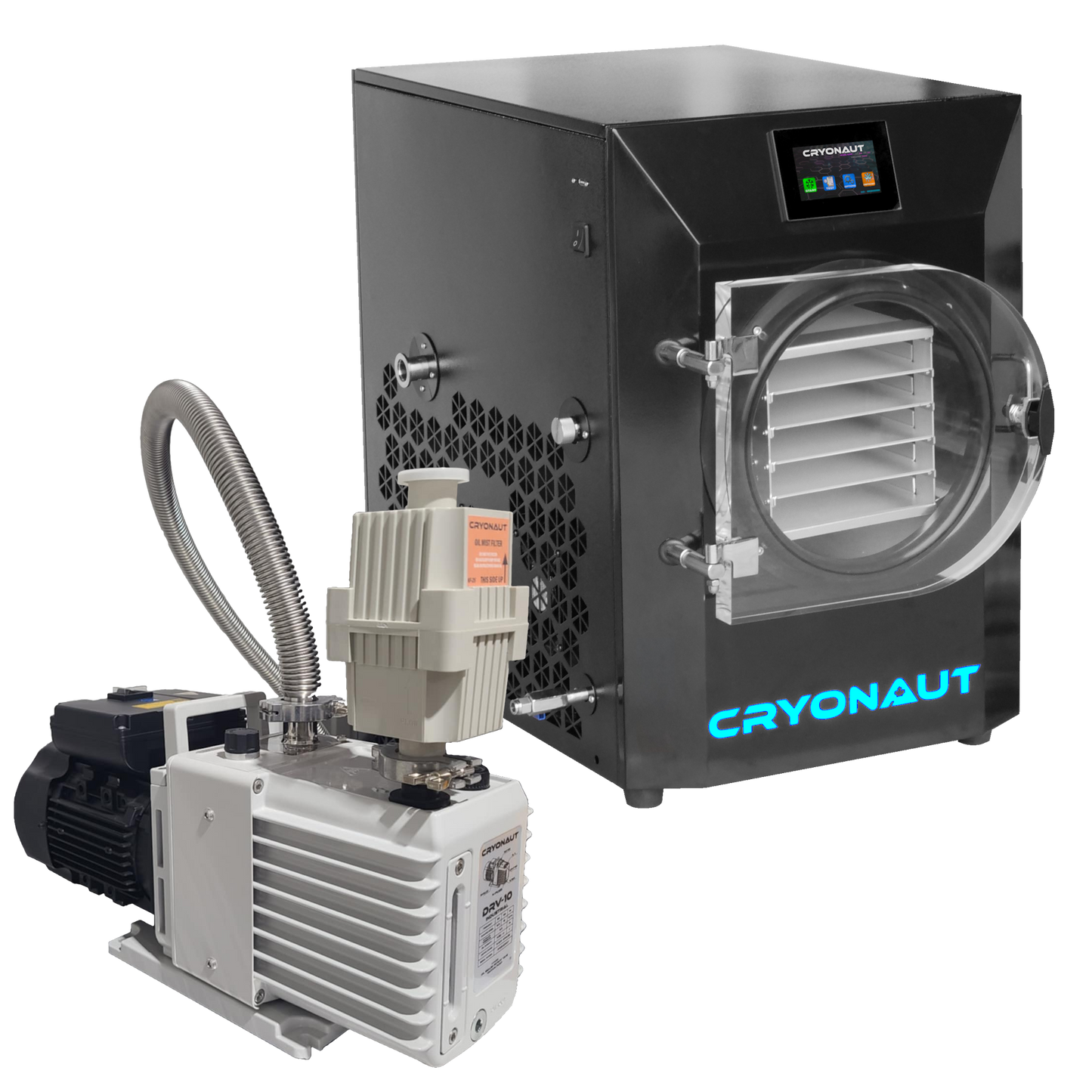 Cryonaut Alpha - Freeze Dryer (DRV10 Industrial Pump)